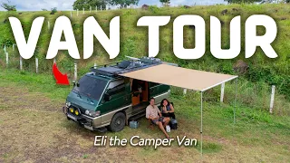 VAN LIFE: Van Tour of ELI THE CAMPER VAN
