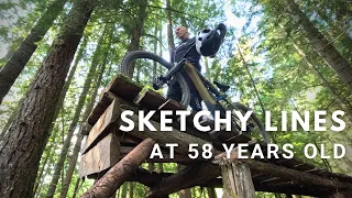 I had no idea he would shred like that on a rental E Bike at 58 years old!