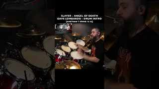 DRUM INTRO - ANGEL OF DEATH - DAVE LOMBARDO - HOW TO PLAY IT