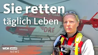 Christoph Dortmund: Luftrettung im Hubschrauber-Einsatz | WDR aktuell