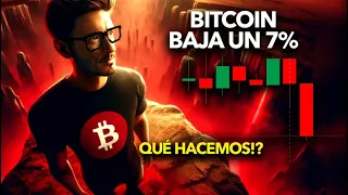 Bitcoin Baja un 7%: ¿Señal de Pánico o Oportunidad de Oro?