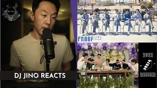 DJ REACTION to KPOP - BTS PROOF LIVE PERFORMANCE + BTS FESTA 2022