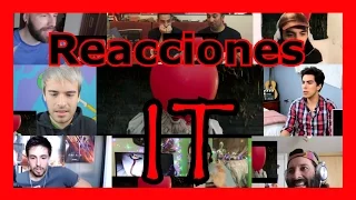 Reactions mashup: IT Teaser Trailer | World Reactions - spanish reactors