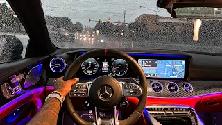 AMG GT63s RAINY DAY POV