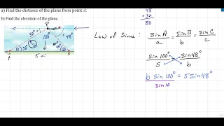 Law of Sines, solving application problems