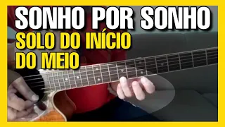 Solos Fáceis de Violão | Sonho Por Sonho - José Augusto | Whatsapp:27-997454297