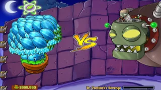 9999 Winter Melon Vs Dr.Zomboss All Zombies | Plants Vs Zombies Hack