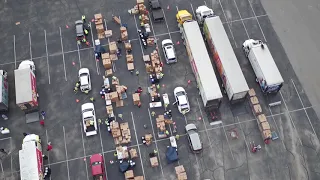 DroneVUE: Central Texas Food Bank distribution event | KVUE