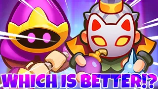 Who is better? (HEX COMBO) Rogue vs Crystalmancer in Rush Royale