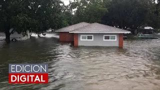Al menos dos muertos y miles de damnificados en Texas por la lluvias torrenciales de Imelda