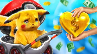 Pokemon Was Adopted by Millionaire Family