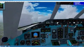 FS2004 | MD-82 MADDOG | Vienn to Faro | VATSIM | Start