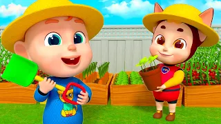 Yes Yes Vegetables Song + Old MacDonald Had A Farm | More Nursery Rhymes Rosoo Kids Song