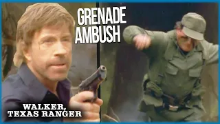 Walker Saves Alex With A GRENADE! | Walker, Texas Ranger