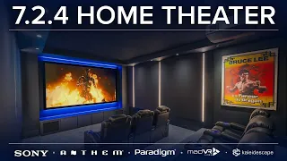 INCREDIBLE Home Theater Tour (7.2.4) w/ a Timeless Collection of Memorabilia! Sony, Anthem, Paradigm