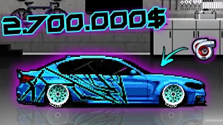 PRO League 2.700.000$ Build | Pixel Car Racer | BMW M5