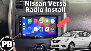 2012 - 2019 Nissan Versa Radio Install