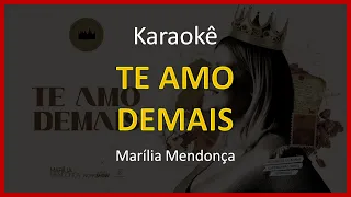 🔴 Kante Karaokê | Marília Mendonça - Te Amo Demais 🎙️