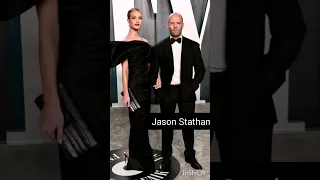 Hollywood #couple Jason Statham & Rosie Huntington at Vanity #fair #oscar #party #shoot 💓