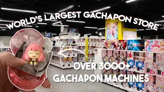 THIS IS THE WORLD'S LARGEST GACHAPON STORE IN JAPAN 🇯🇵