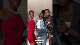 south Sudanese Models killing it Nairobi,  Kenya