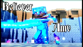 Annoying Villagers AMV Believer Steve All Fights!