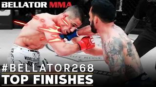 Top Brutal Finishes from B268 Fighters | Bellator MMA