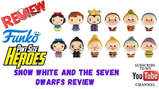 Funko Pint Size Heroes Snow White and the Seven Dwarfs Review