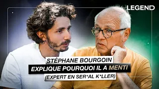 STÉPHANE BOURGOIN EXPLIQUE POURQUOI IL A MENTI (EXPERT EN SER*AL K*LLER)