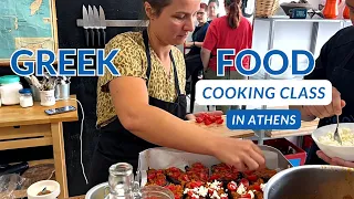 🇬🇷53: Cooking traditional Greek food in Athens