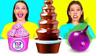 Desafío De Fuente De Chocolate | Fantásticos Trucos De Comida por TaTaRa Challenge