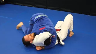 Defending a Single leg takedown with guillotine choke to Von Flue choke to loop choke for BJJ