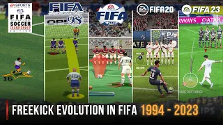 Free Kick Evolution In FIFA | 1994 - 2023 |