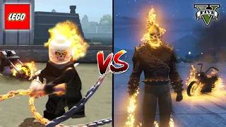 LEGO GHOST RIDER VS GTA 5 GHOST RIDER - which is best?