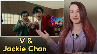 V and Jackie Chan are now #ExperienceLimitlessWithSimInvest Tepki | KPOP TEPKİ | REACTION - TAEHYUNG