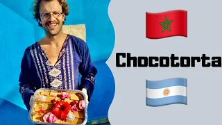 Chocotorta Moroccan Style, Argentina Meets Morocco, No Bake Cake Recipe International Food