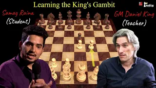 Samay Raina Learns the King's Gambit from GM Daniel King