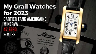 Cartier Tank Americaine & 40s Minerva Watch. Plus: New Models 47 Zero and Watch Prices