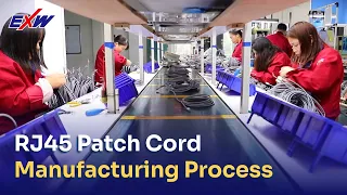 RJ45 Patch Cord Manufacturing Process