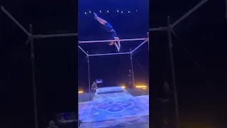 Mixing gymnastics and parkour moves 😮‍💨 | Cirque du Soleil #shorts