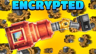 Minecraft Encrypted | NEW CREATE MOD STEAM ENGINE SETUP! EP7 [Modded 1.18.2 Questing Skyblock]