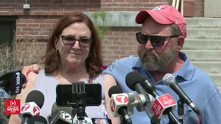 Kay and Larry Woodcock speak following sentencing of Lori Vallow Daybell