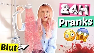 24 Stunden HALLOWEEN PRANKS an BFF 😱 | ViktoriaSarina