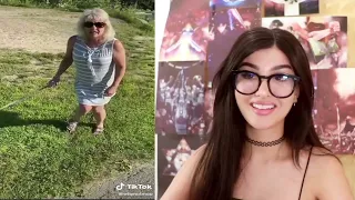 SSSniperwolf reacts to worst karens on tiktok