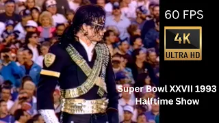 Michael Jackson - Super Bowl XXVII 1993 Halftime Show - 4k High Quality Upscale