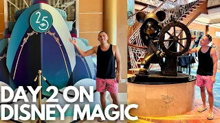 5 Night Disney Magic Cruise | Two STOPS at Castaway Cay | Disney Cruise Vlog | DAY TWO | June 2023