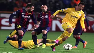Champions League: Lionel breaks goals record as Barcelona beat APOEL 4-0