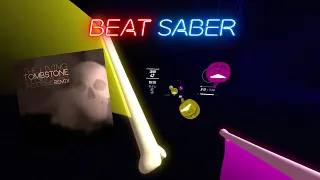 Beat Saber - Spooky Scary Skeletons Remix - The Living Tombston (Custom Song and Halloween Special)