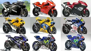 Yamaha in MotoGP Evolution | Yamaha in MotoGP History of models, liveries, riders & more