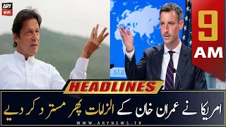 ARY News Prime Time Headlines | 9 AM | 1st November 2022